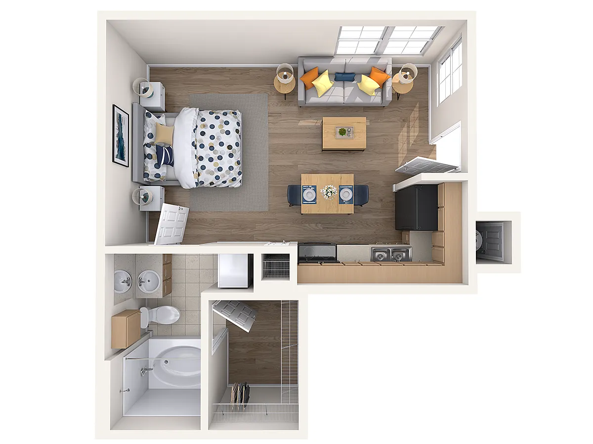 Floor plan Aldrich