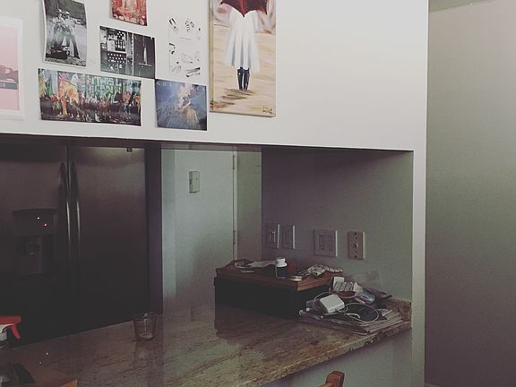 Extra wide kitchen counter 