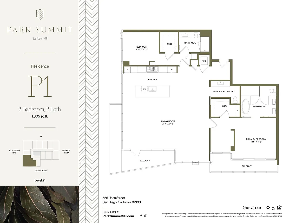 Floor plan Park summit _P1