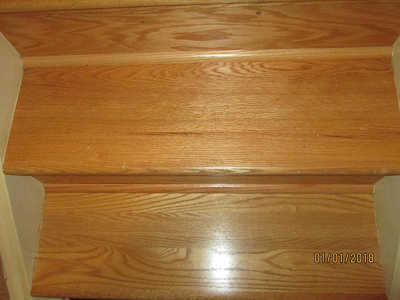 wooden stairs