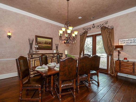 Formal dining room.