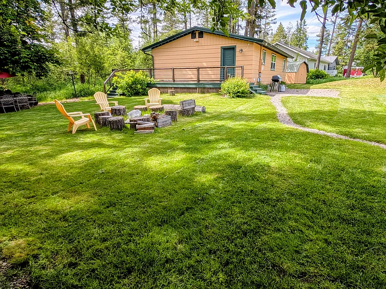 Side yard, side house and back of house.