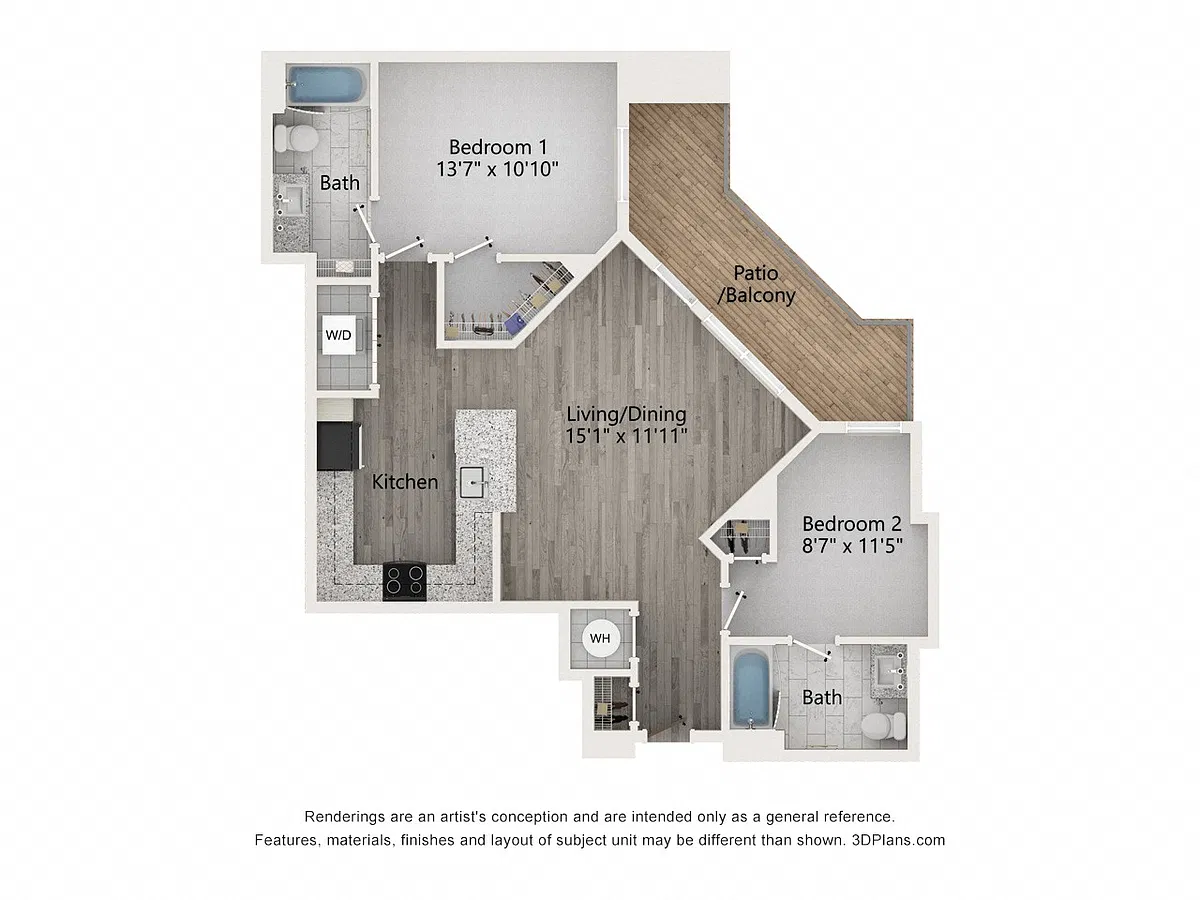 Floor plan B2A