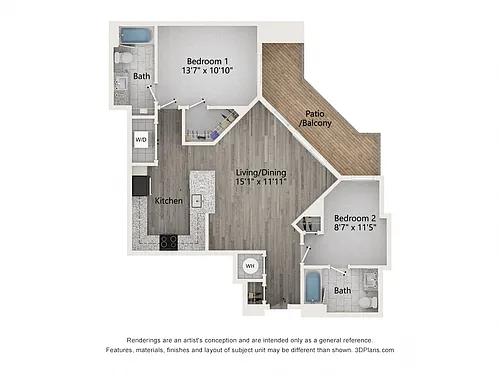 Floor plan B2A