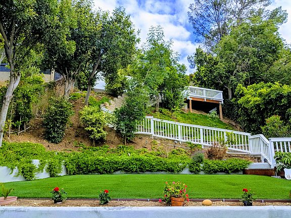 Beautiful low maintenance low water back yard part of the 7500 sqft lot