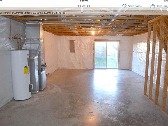 Full unfinished basement