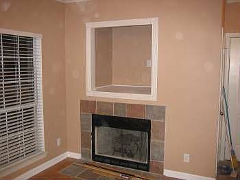 Remodeled Living Room With Wood Floors
