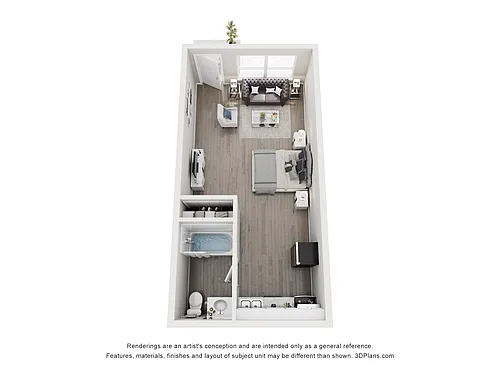 Floor plan Studio