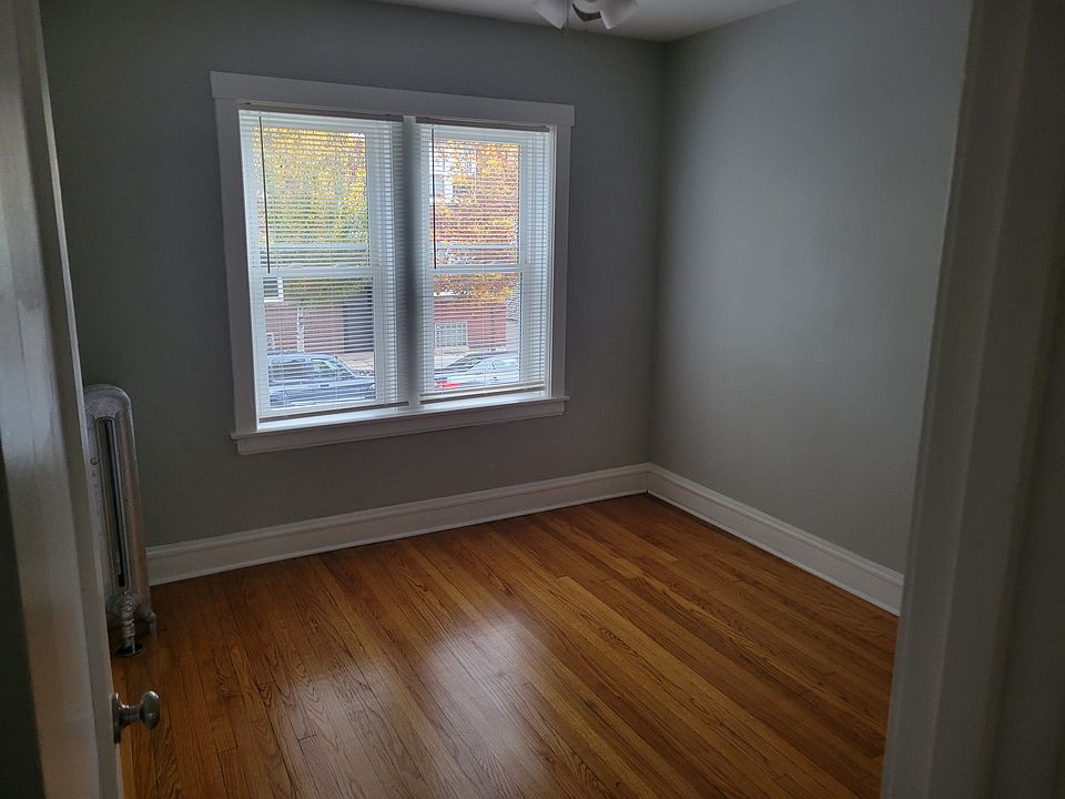 Both bedrooms have refinished hardwood floors and closets