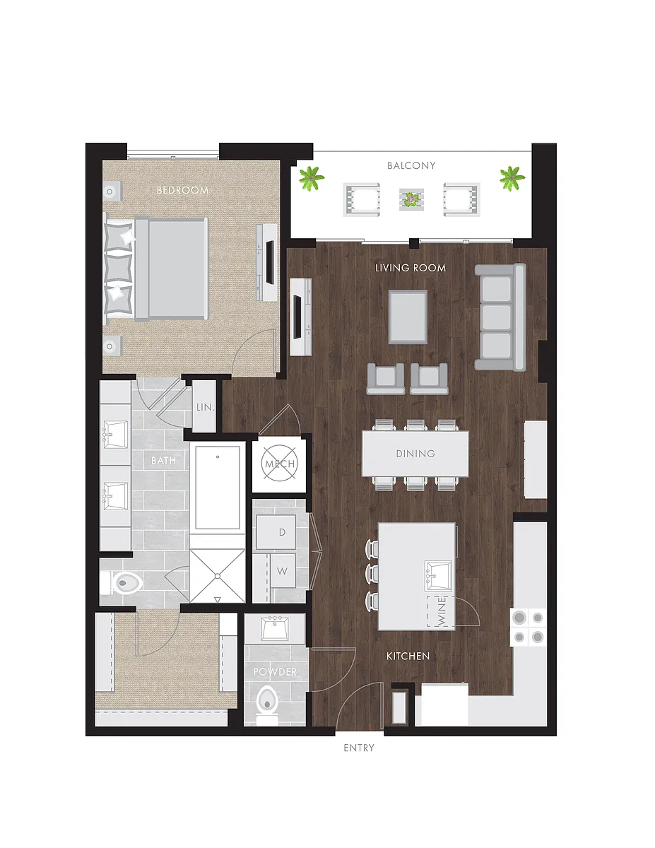 Floor plan A8