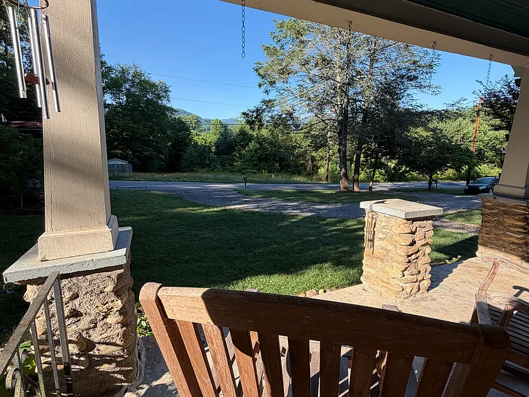 View from the porch
