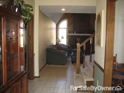 front entry from door