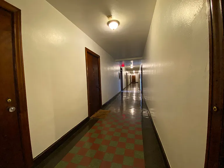 View into hallway.