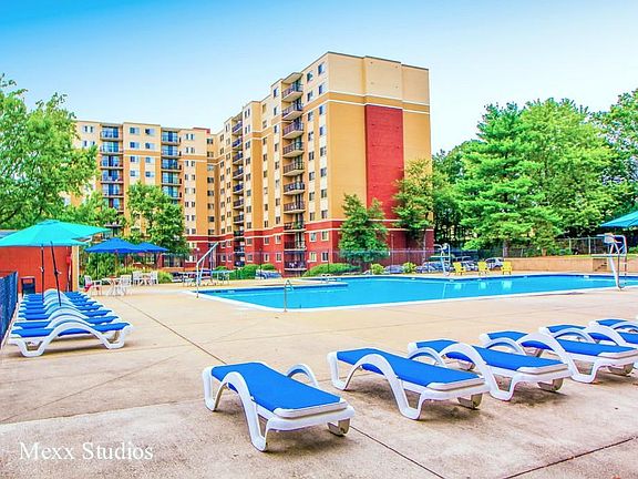 Building Exterior and Community Pool