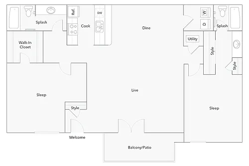 Floor plan Chelsea