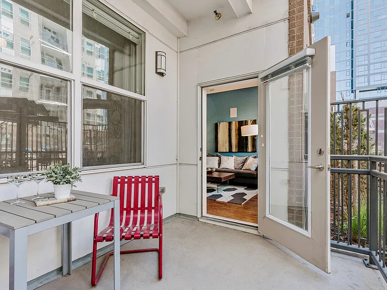City House Apartments Outside Balcony