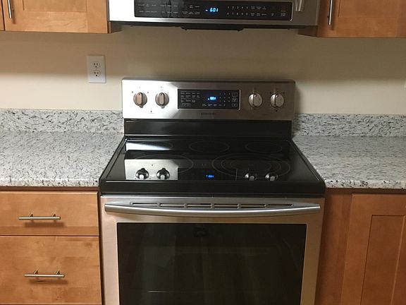 All appliances stainless steel and 3 years old
