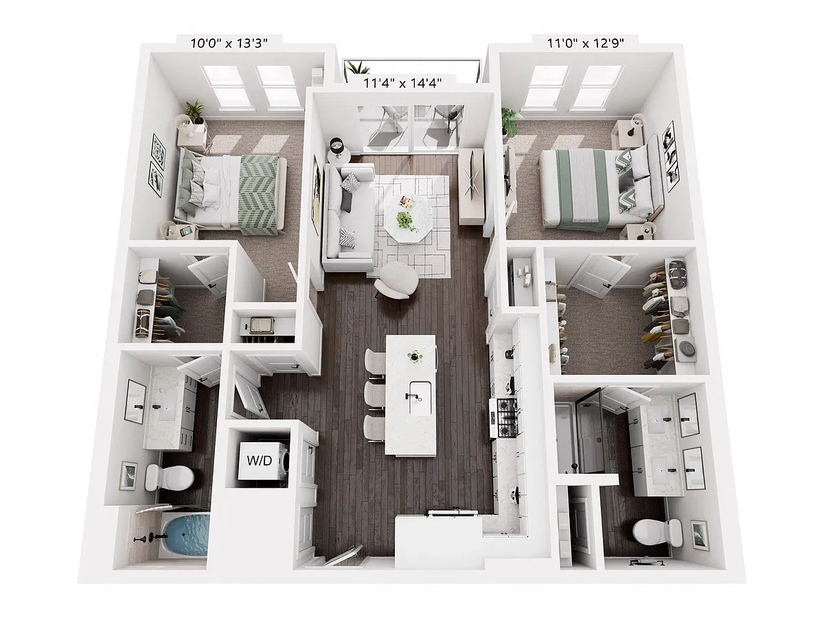 Floor plan B1