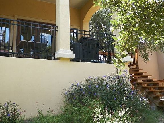 Back Patio and Stairs