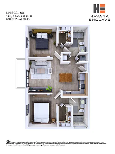 Floor plan C3L-60