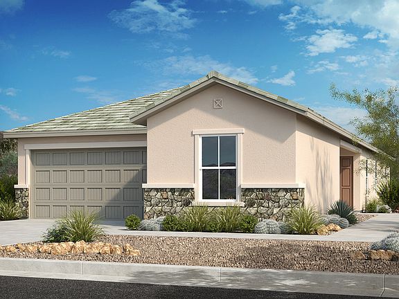 Exterior C with stone