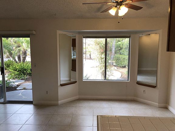 Dining Room with a view of the backyard.