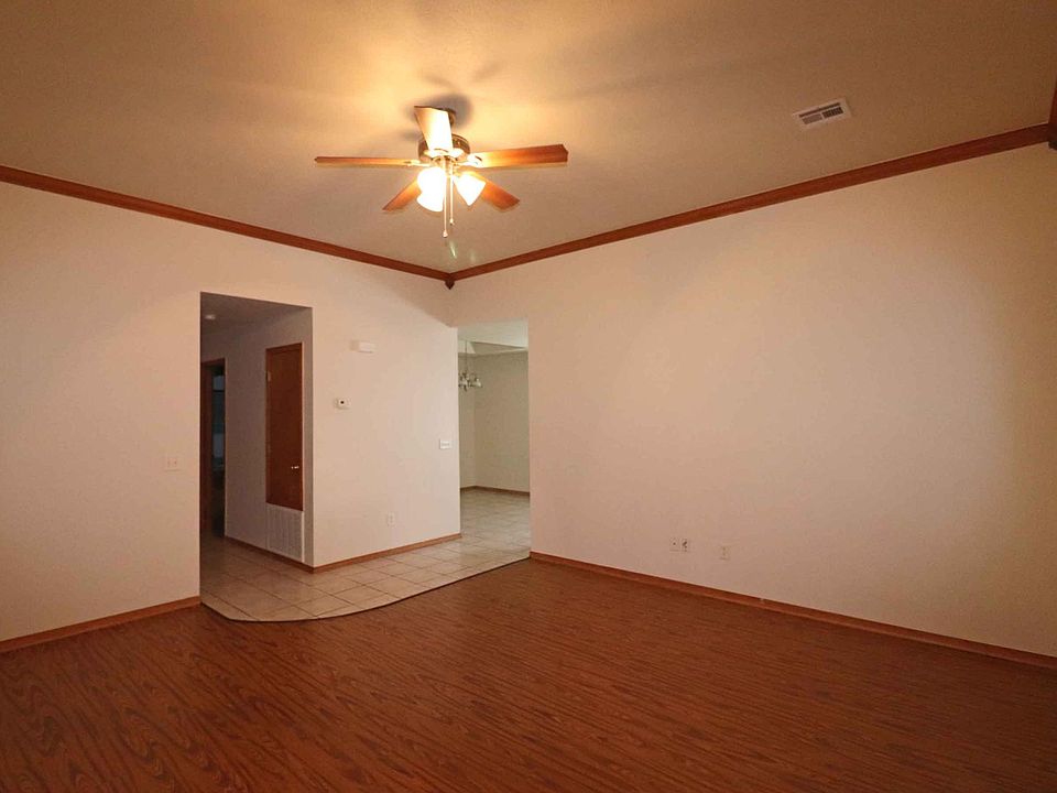 Living room view from front door