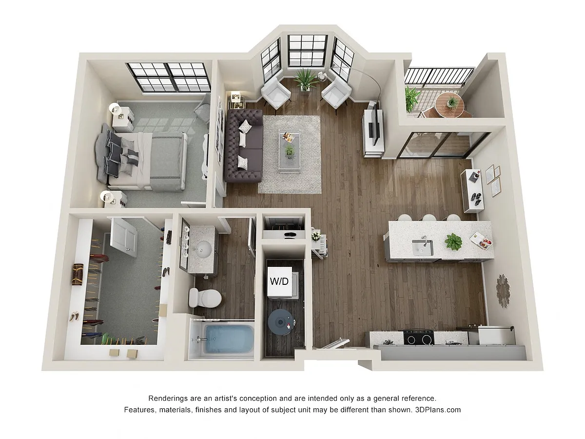 Floor plan The Garden