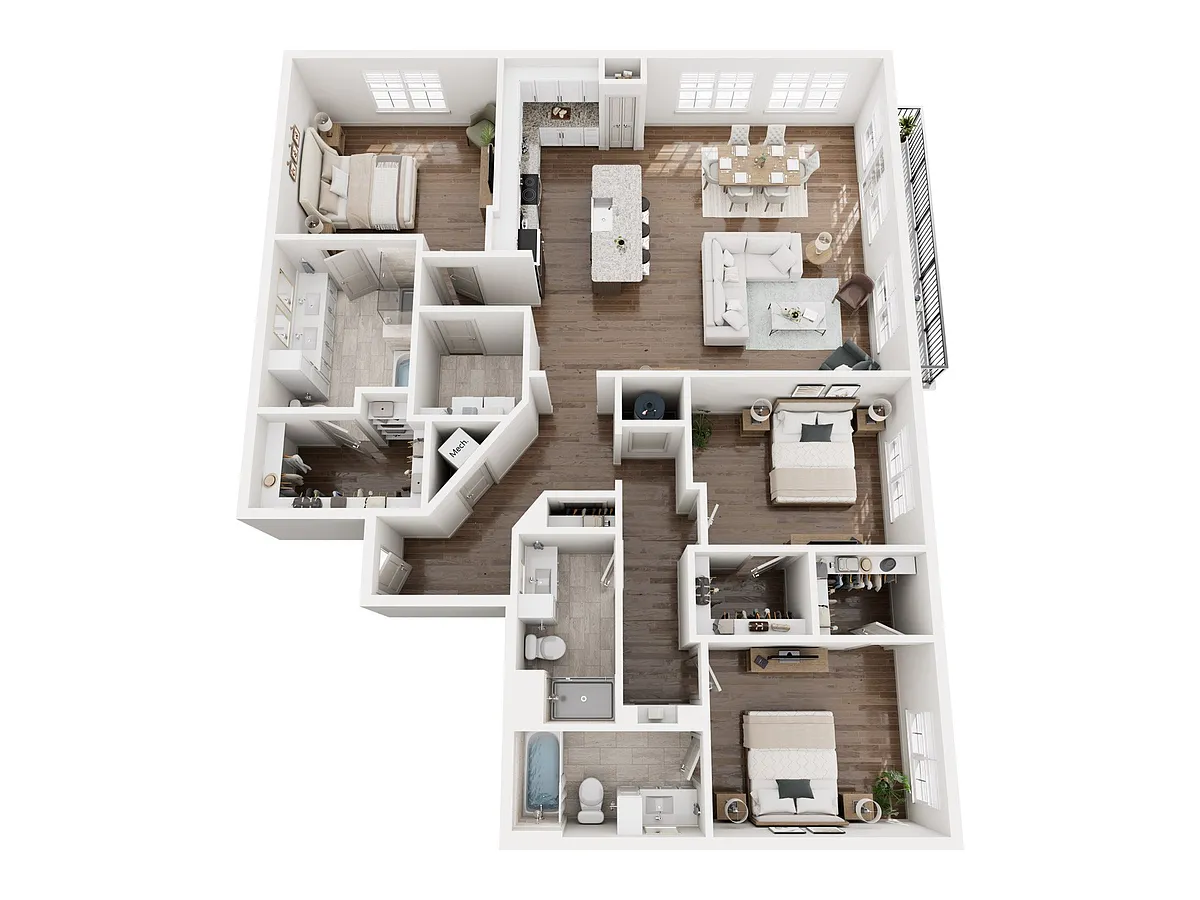 Floor plan C1