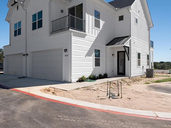 2 Balconies off Master (in back of unit) and off bonus room (front of unit)