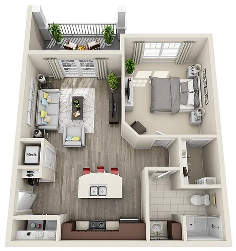 Floor plan A1