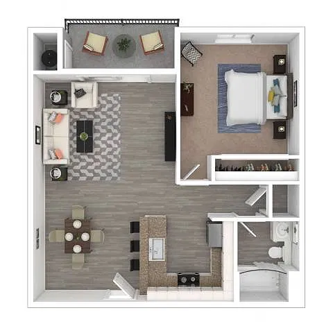 Floor plan Andalusian - Renovated