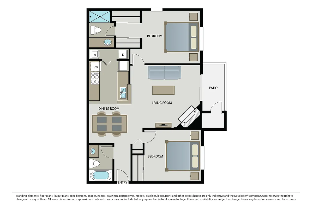 Floor plan Plan 2C