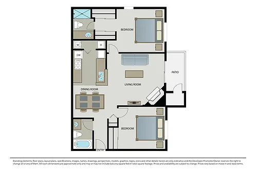 Floor plan Plan 2C