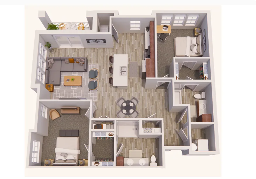 Floor plan Ginger Maple