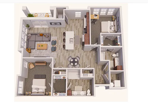 Floor plan Ginger Maple