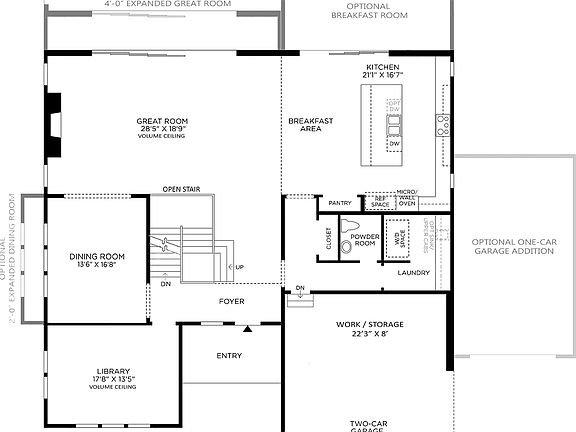 Silver Maple Floorplan 3,260sqft - 4,440sqft