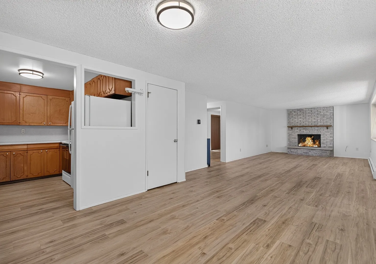 Sprawling 1 bedroom with Parking, Private Yard, Fireplace, & in-unit laundry — Photo 4