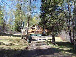 The house from the street
