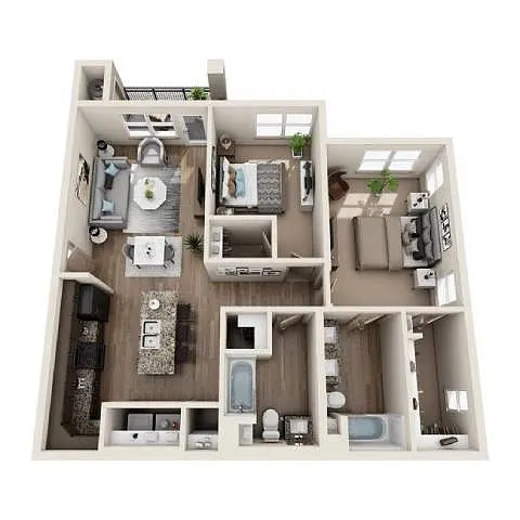 Floor plan Gem Lake