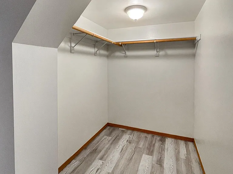 Large walk-in closet