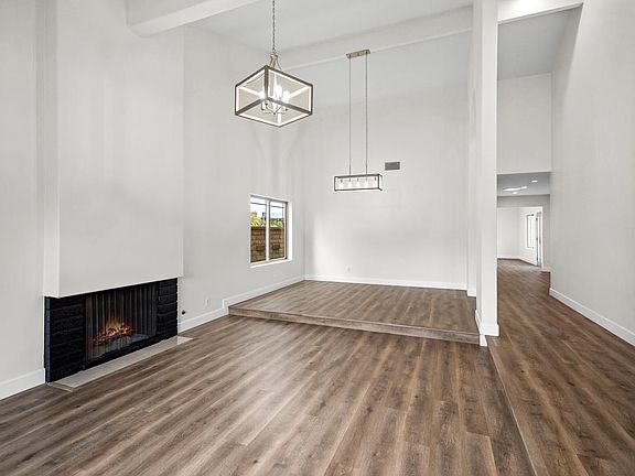 Here is a look at the dining room just off the living room