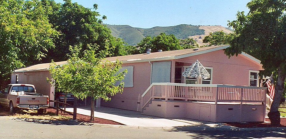 North side of home