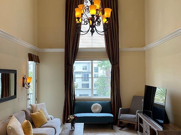 Beautiful vaulting ceilings in great room