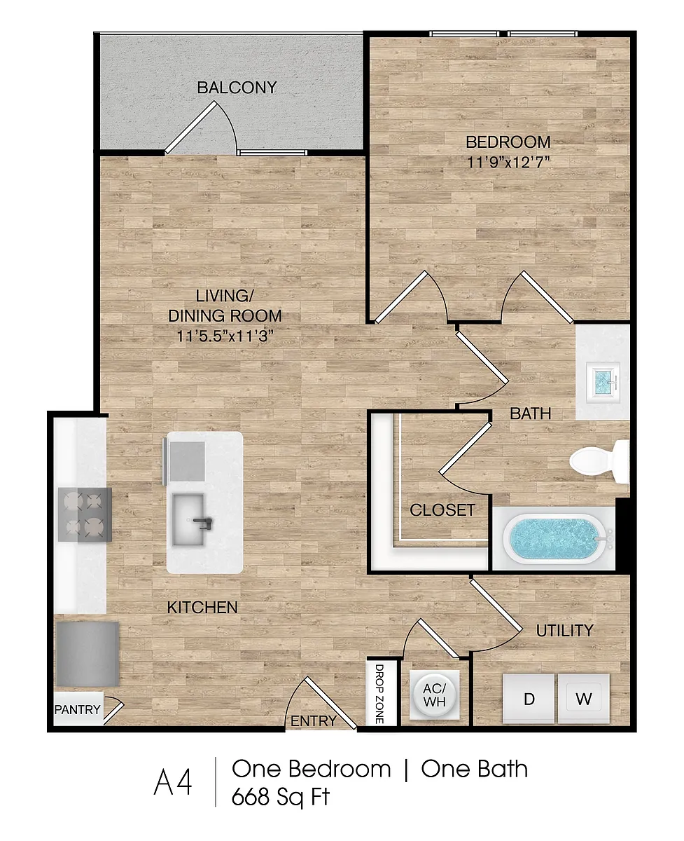 Floor plan A4