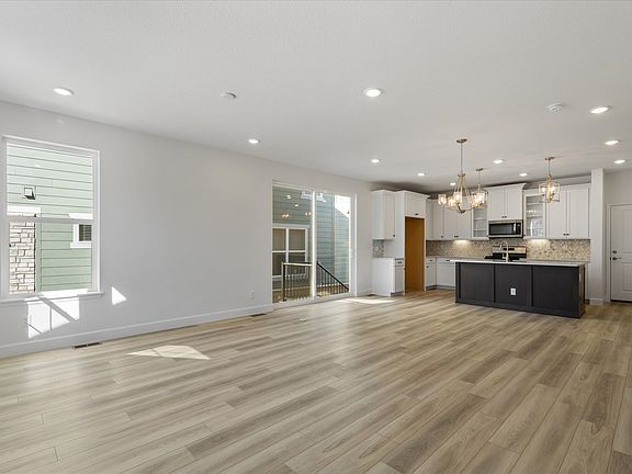 The Breckenridge floorplan, images taken at Prospect Village