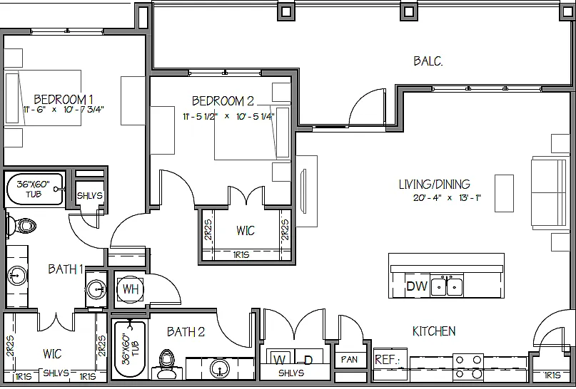 Floor plan B3