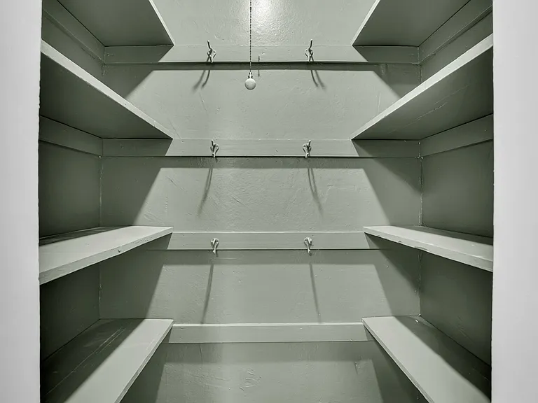 Close up of pantry