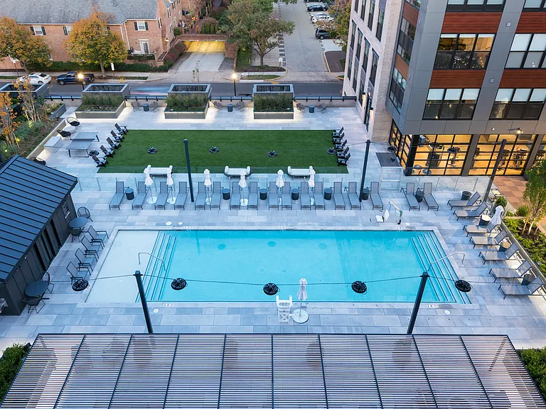 Pool from Rooftop