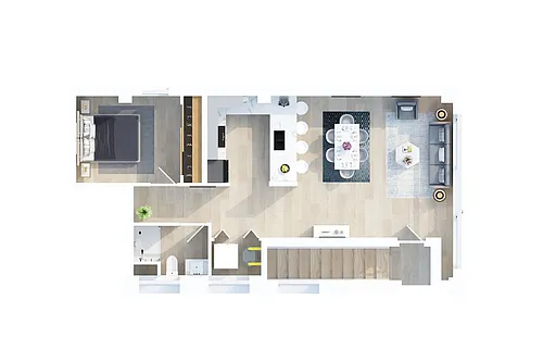 The Residences at Zuelke Downtown Appleton Living Photo 1